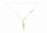 Halskette Pasquale Bruni Dame in Gelbgold Diamante 13979G